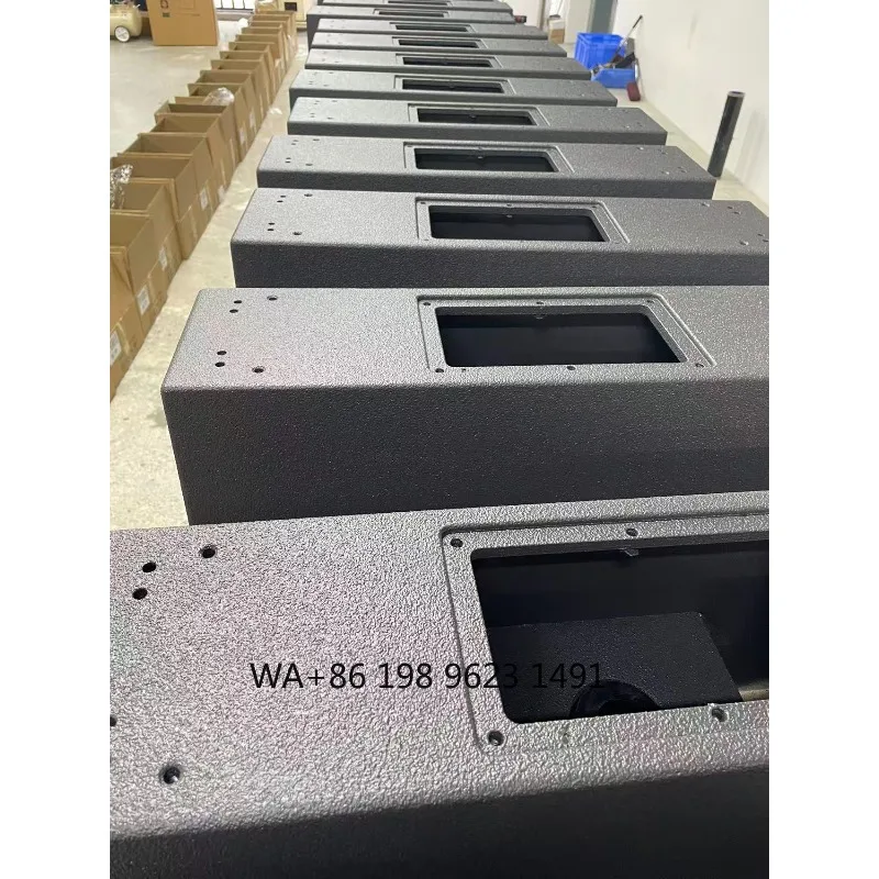 Dual 8 Neodymium Birch Active Line Array Speaker 18 Inch 600W 1000W Stage Audio Outdoor Live Equipment