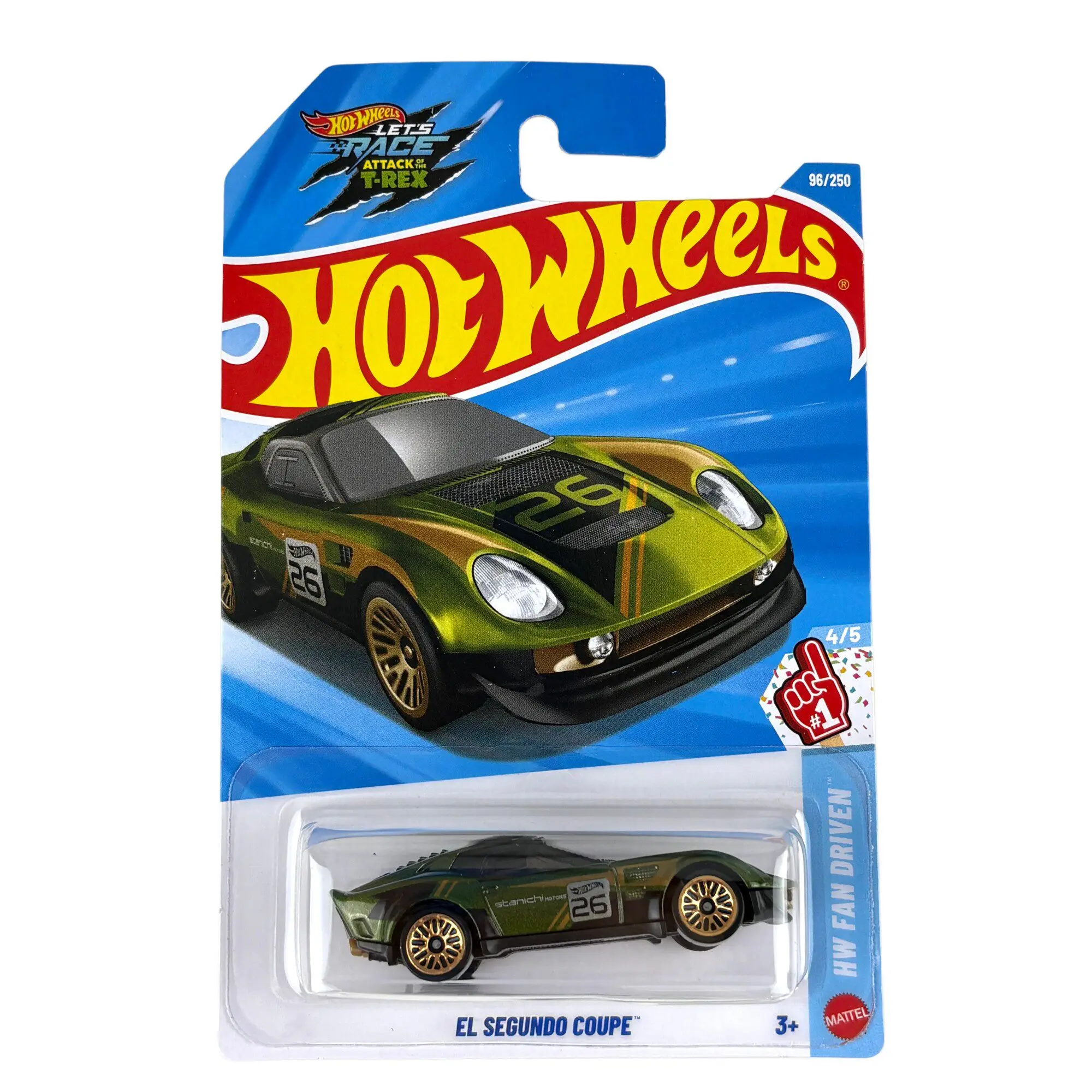Hotwheels Cars Toys For Holiday Gifts Hot Wheels Hot Small Sports Car Alloy Car 's Toys, Two-Door Sports Car EL SEGUNDO COUPE
