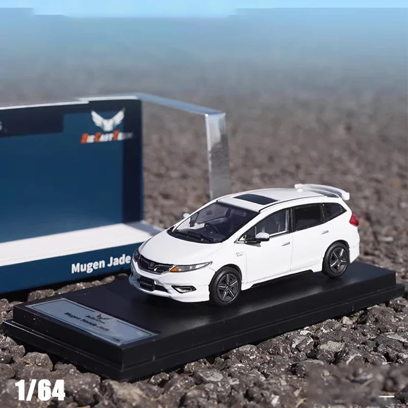 

Масштабная модель автомобиля DCT 1:64 Mugen Jade 2015 из сплава, статическая коллекционная игрушка, подарок, сувенир, украшение