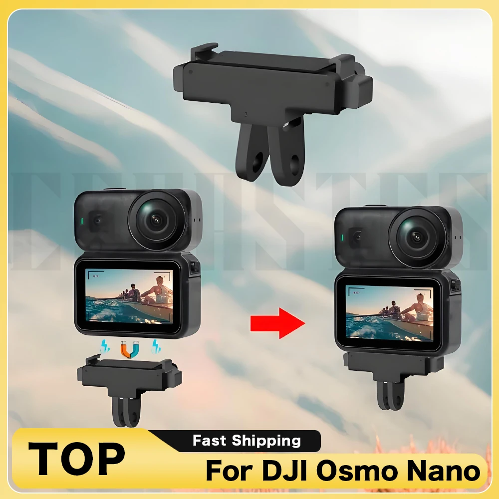 

For DJI Osmo Nano Magnetic Installation Adapter Camera Stand Base Foldable Installation Fixed Stand Quick Release