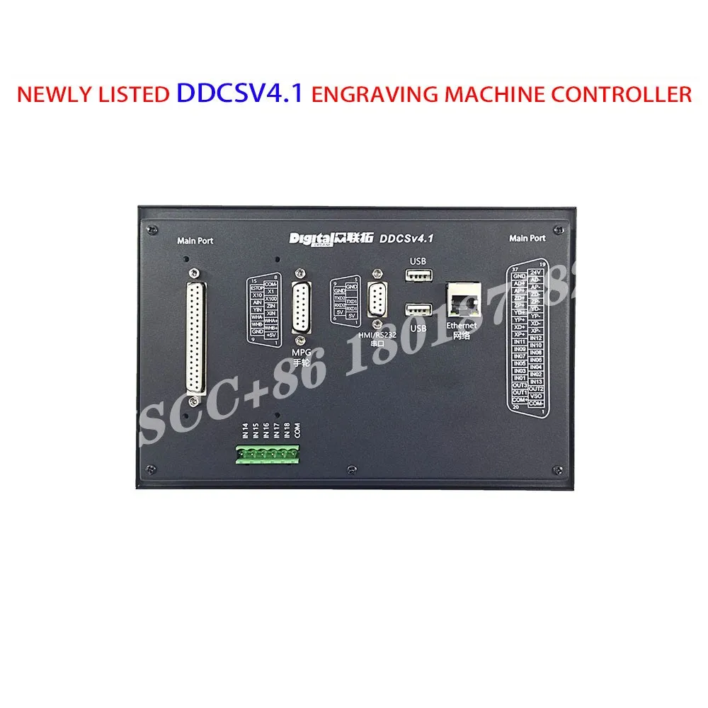 New 4axis offline motion controller DDCSV4.1 engraving and milling machine control system emergency stop electronic handwheelMPG