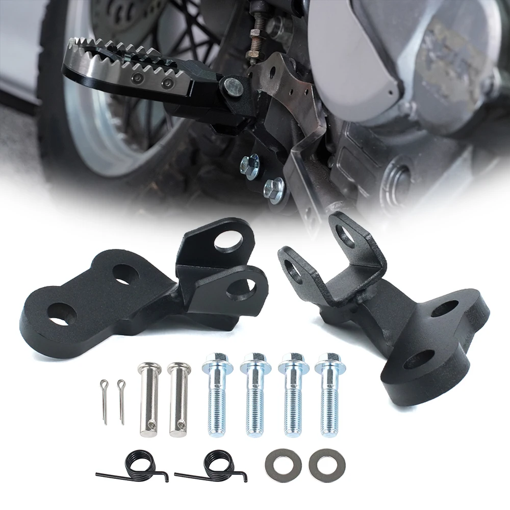 

Footpeg Lowering Mounts Fit For Suzuki DR650 DR 650 1990-2020 2021 2022 2023 2024 Motorcycle Accessories Foot Peg Lowering Kits