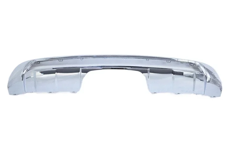 For Mercedes Benz ML W166 ML300 ML350 ML400 ML320 A 1668804340 Rear Bumper Chrome Trim Chromium Styling Spoiler Diffuser