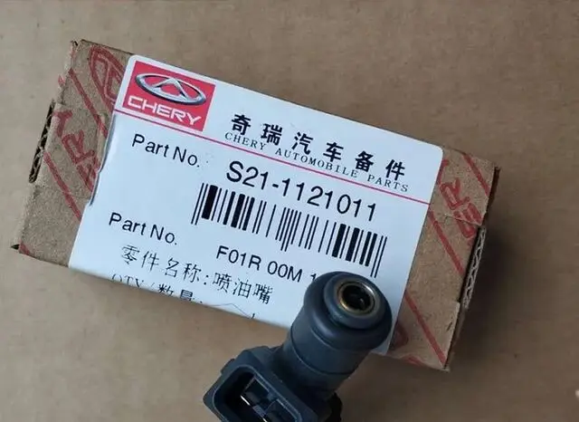 

4pcs/kit Fuel Injectors S21-1121011 for Chinese CHERY A1 QQ6 KIMO 473 1.3L Engine
