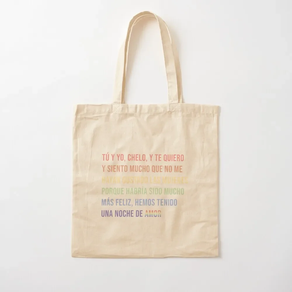 

Tú y yo, hemos tenido una noche: de amor. Tote Bag Beach bag tote bag women shopper bags Canvas shoulder