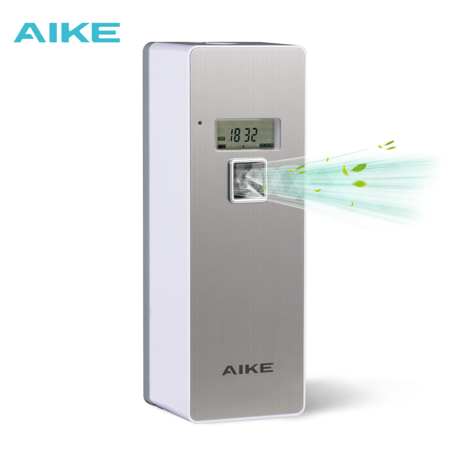 AIKE Fragrance Diffuser Automatic Air Freshener Dispenser with Screen,Wall-Mounted/Standing Diffuser for Household/Commercial