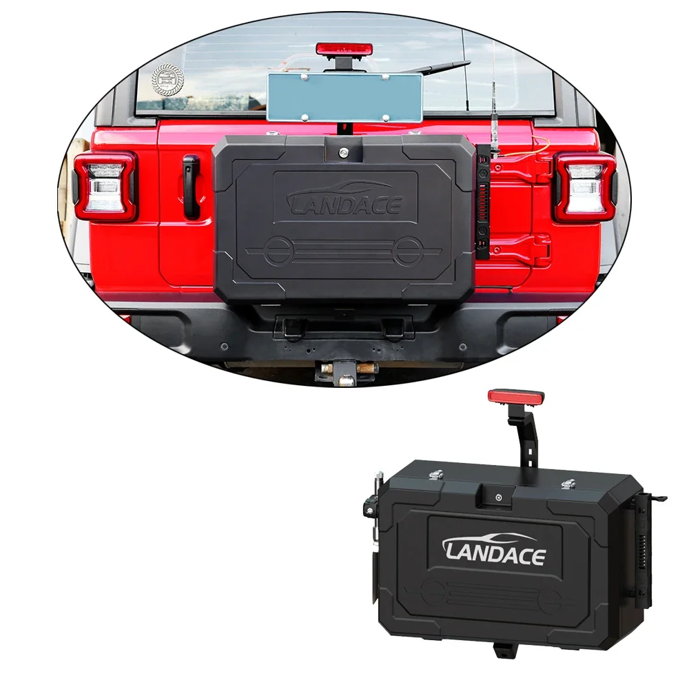 wholesale 4x4 Off-road Exterior Accessories vacation use table Tail Gate Storage Box For Jeep Wrangler TANK 300