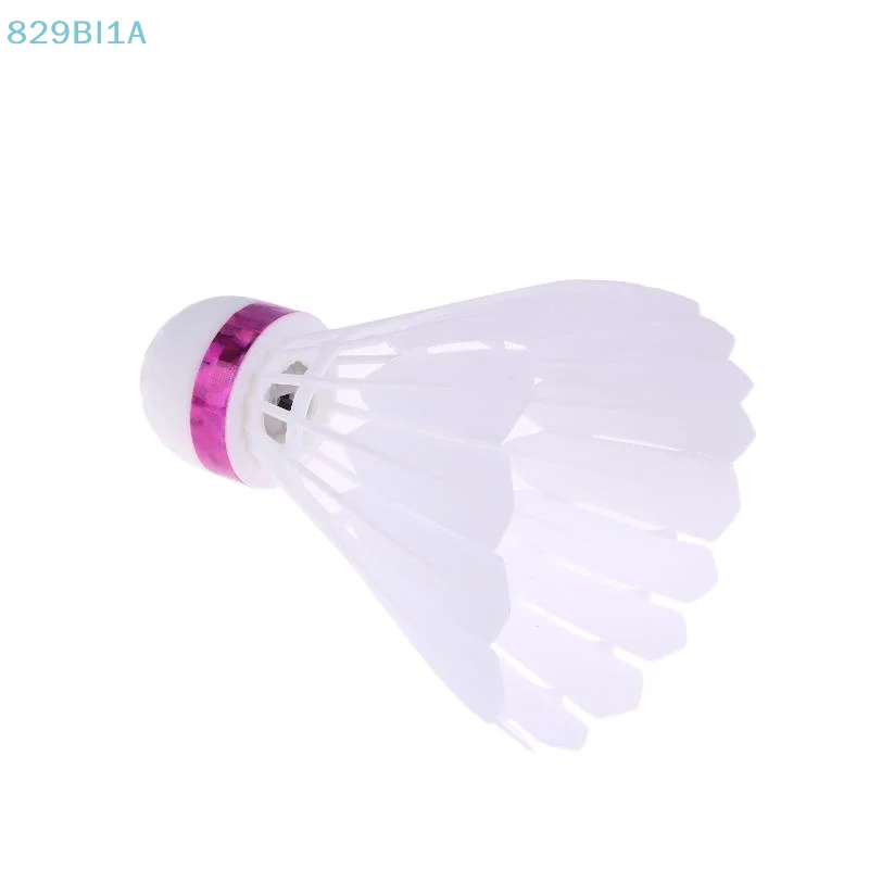 

Открытый флуоресцентный яркий нейлоновый мяч, светящийся ветрозащитный мяч для бадминтона с подсветкой, супер прочный и небьющийся