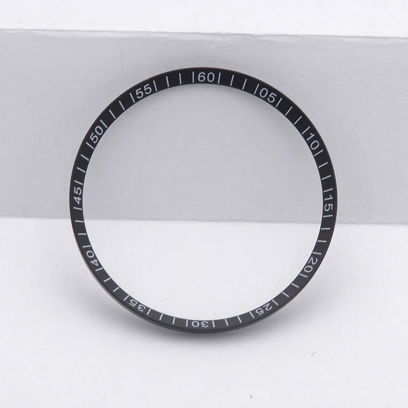 SKX SRPD 30.5mm Copper Chapter Ring For Seiko Mod NH35 NH36 Movement Hard Inner Ring Men Diving Watch Dial Replacement Repair