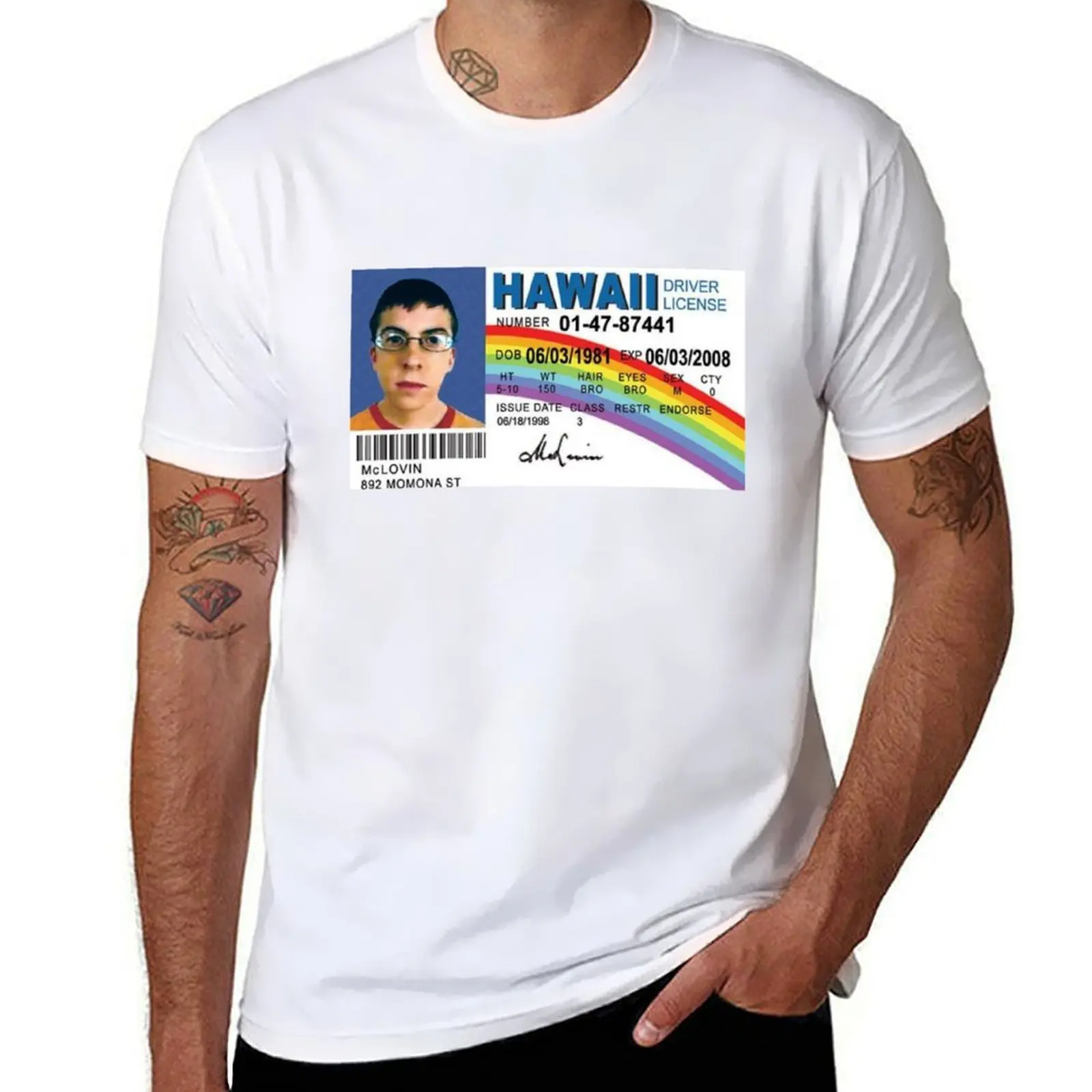 McLovin High Quality - T-Shirt Lightweight Sport Basic T-Shirt