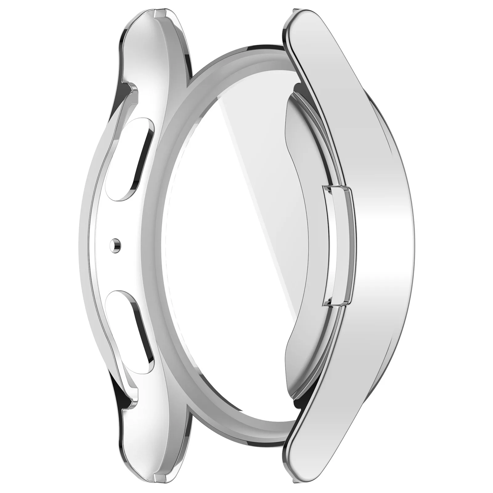 เคส TPU แบบนิ่มสำหรับ Samsung Galaxy Watch 7 40/44มม. ฝาครอบนาฬิกาพร้อมอุปกรณ์ป้องกันหน้าจอกรอบนาฬิกา