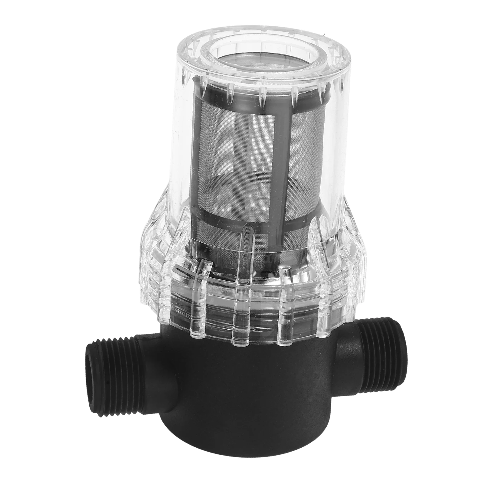 خط أنابيب تصفية المياه شاشة شبكية مضمنة لخرطوم الحديقة غسيل السيارات حوض السمك عالية الكفاءة مضخة مياه مصفاة تصفية #1