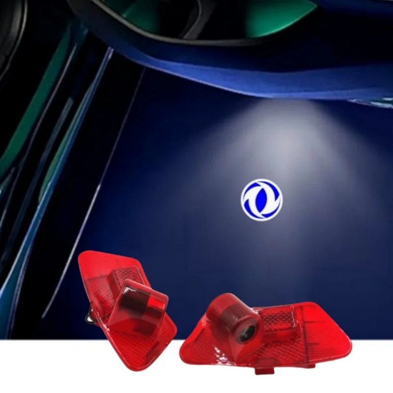 For DFSK Fengon Dongfeng S560 580 500 ix5 ix7 E3 2Pcs Car Door Logo Projector LED Welcome Ghost Shadow Ligh