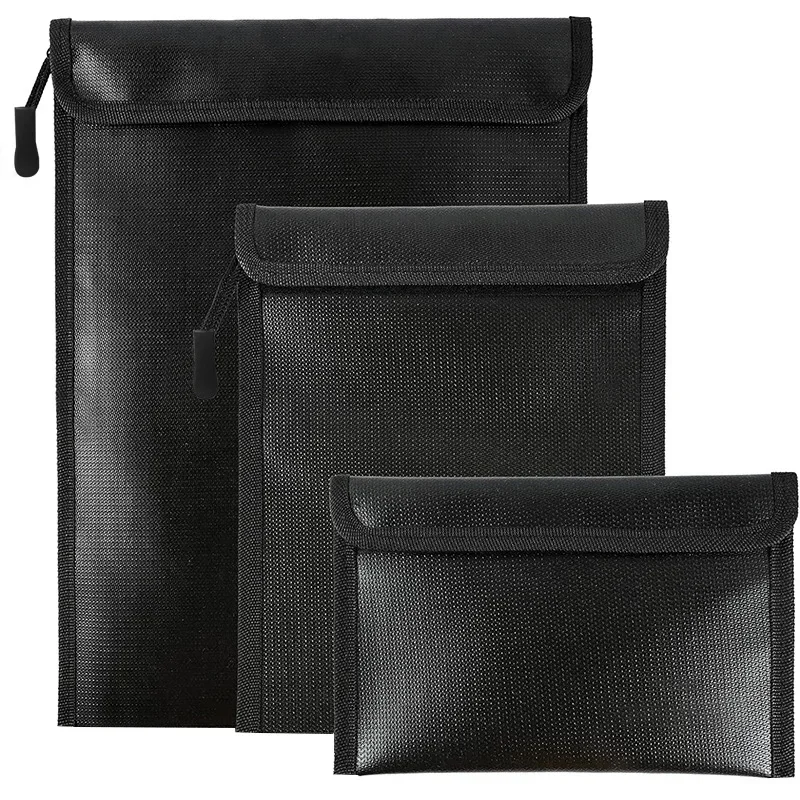 Upgraded Waterproof & Fireproof Faraday Bag for Car Cell Keys, Phone, Laptops Signal Shielding Anti-hacking Radiation Protection