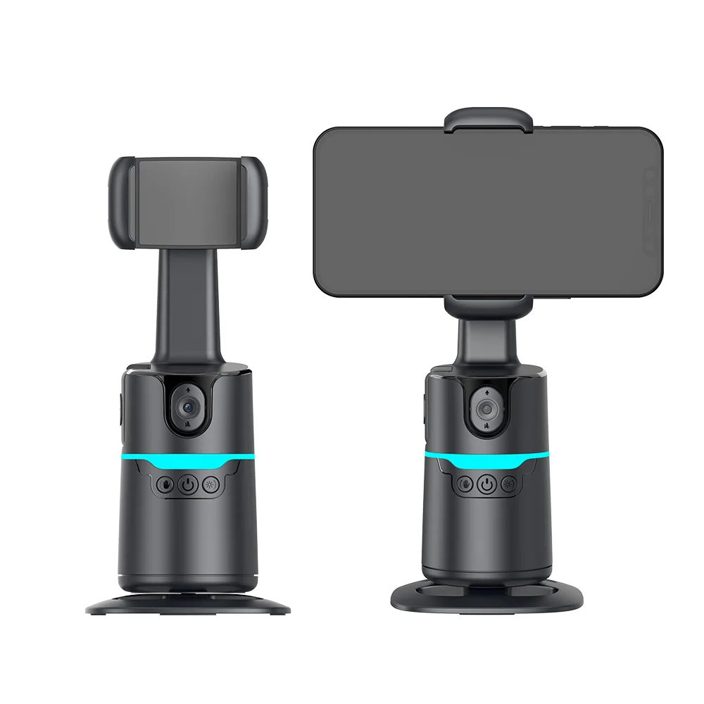 

360 Rotation Following Table Mini 360 Rotation Gimbal Stabilizer AI Smart Auti-Face Tracking Gesture Control for Mobile Phones