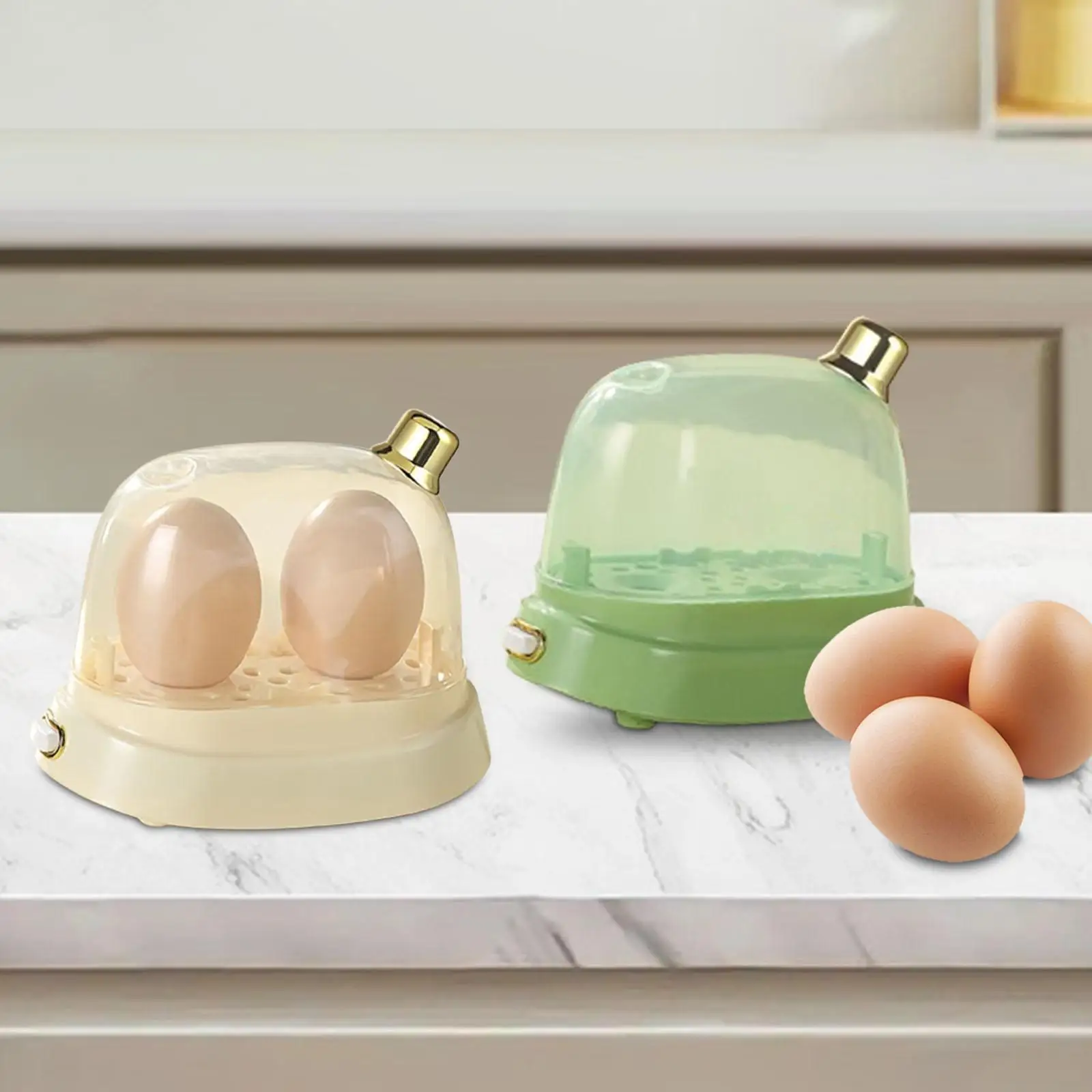 Boiled Egg Cooker US Plug Steamed Egg Egg Boiler for Kitchen Home Vegetables