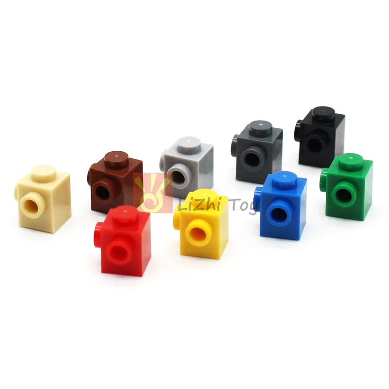 

50pcs MOC 26604 Brick Modified 1x1 with Studs on 2 Sides Adjacent Classic Piece Building Block Toy Accessory