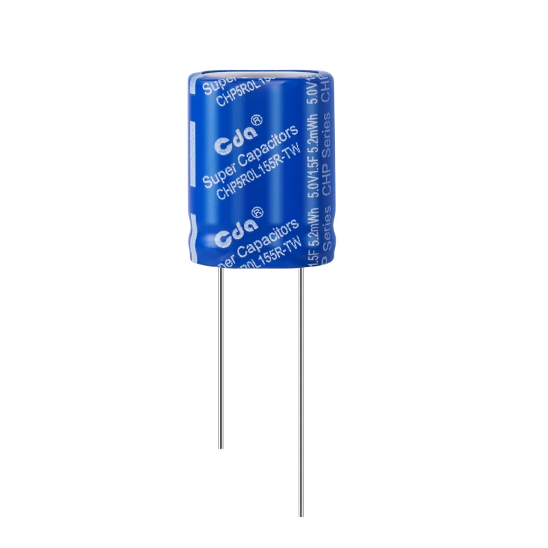 CHP Super Capacitors CDA 5V  0.47F 1F 1.5F 2.5F 5F 7.5F Farrah SuperCapacitors Ultra Capacitor