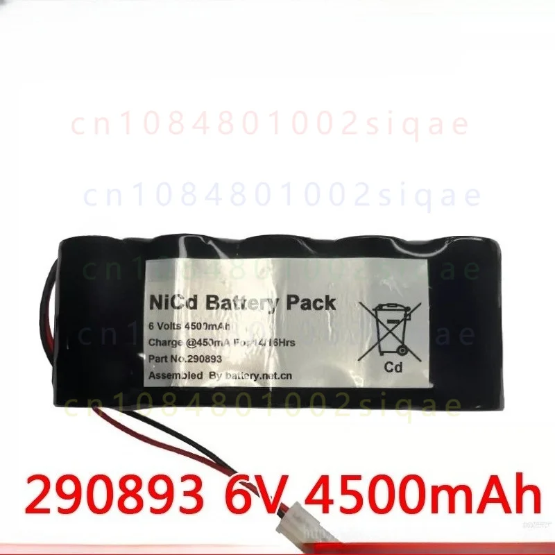 1PCS FOR COHN Part No 290893 6V 4500mAh NiCd Rechargeable Battery Pack