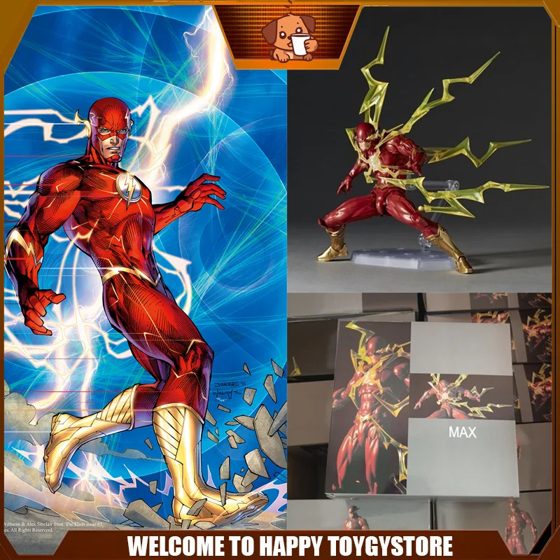

﻿ In Stock Arkahm Factory Ko Yamaguchi Red Flash MAX Factory Red Flash Kaiyodo Revoltech Model Figuras Action Figure Toys Gifts