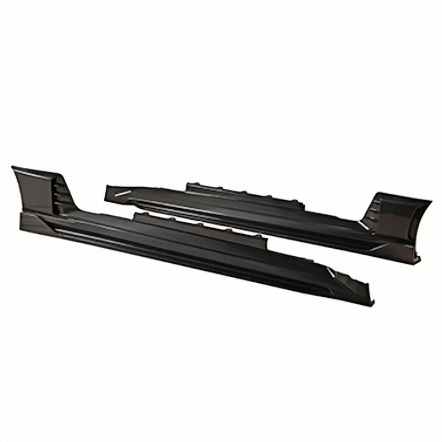 High Quality M2 Car Outdoor Side Skirt Suitable for M2 G87 Dry Carbon Fiber Extended Side Skirt
