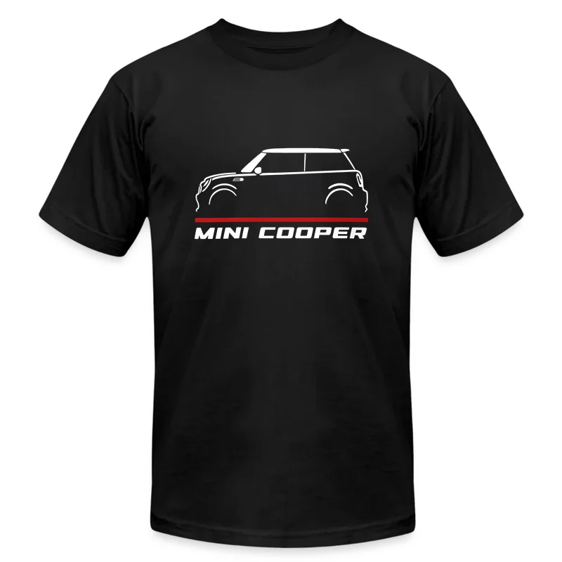 2024 Men T Shirt Casual Mini Cooper Car Enthusiast T-shirt Graphic Summer Short Sleeves 100% Cotton S-3XL Cool Tee