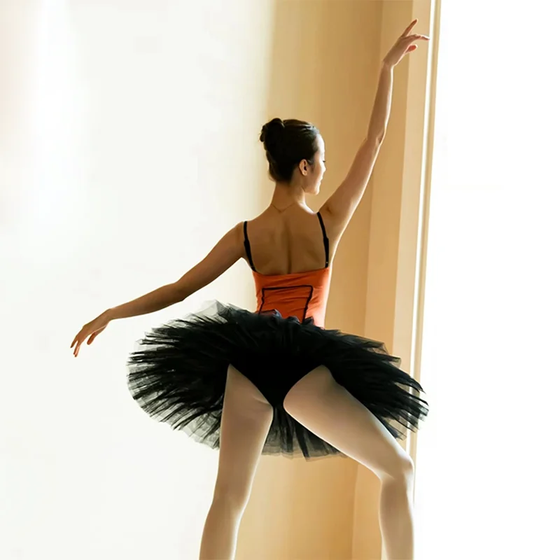 Classica danza classica Swan Lake Tutu bianco nero adulto Ballerina Performance gonna in Tulle a rete dura con slip all'ingrosso