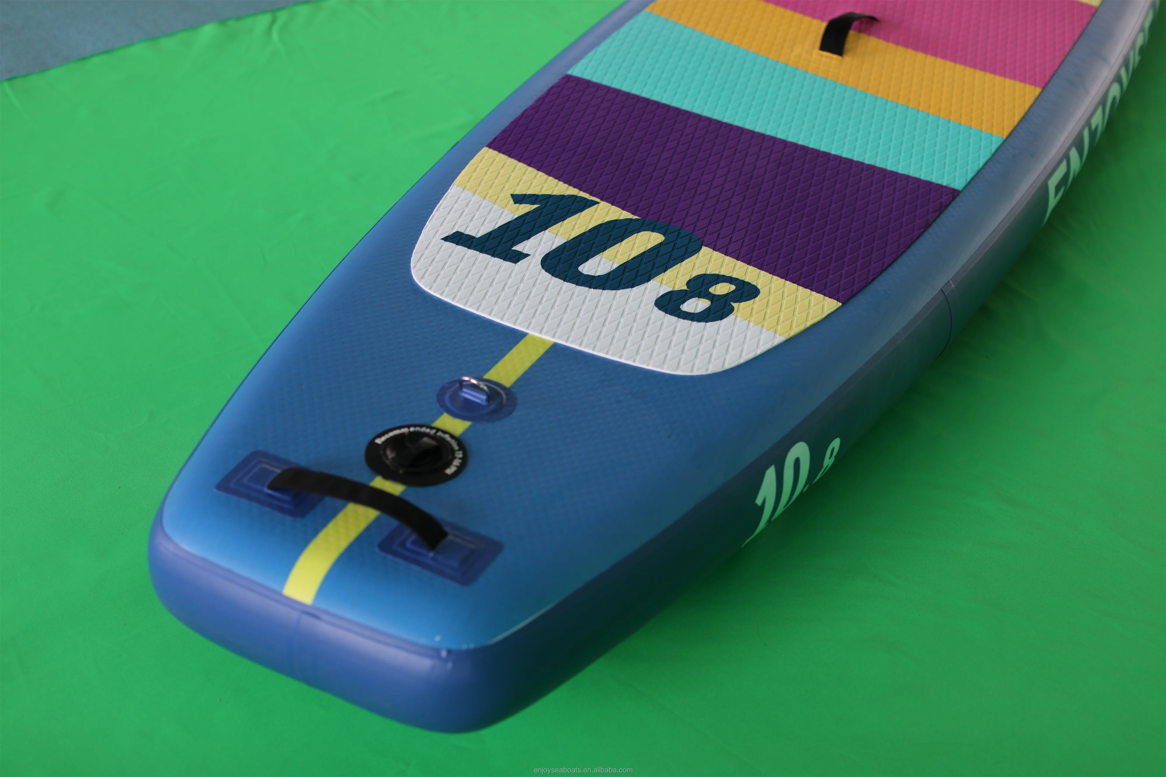 2024 لوح مجداف قابل للنفخ لوح تزلج على الماء لوح ركوب الأمواج والرياضات المائية Isup