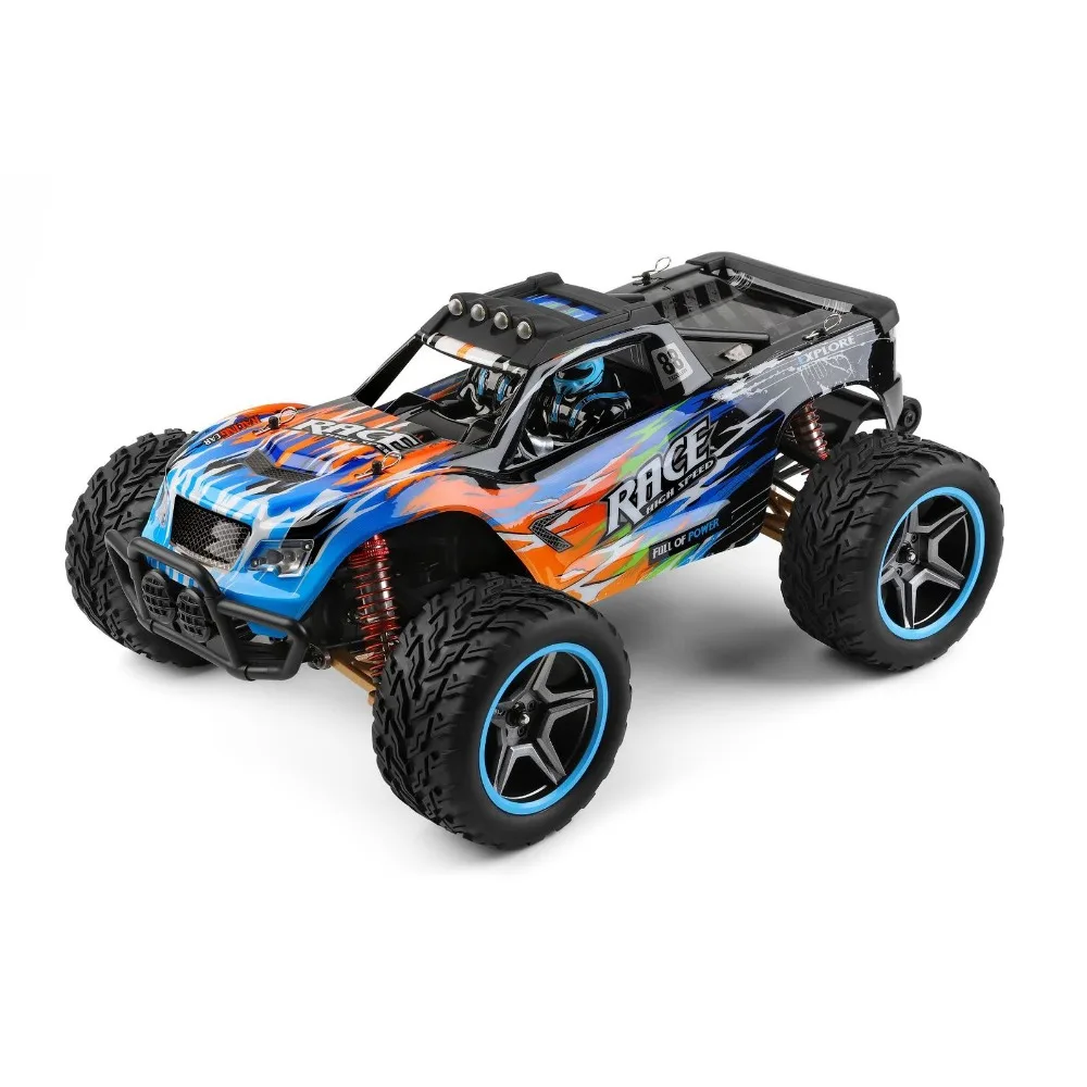 

Wltoys 104019 1/10 RC Car 55KM/H Off-Road 4x4 Racing 3650 Brushless Motor Metal Chassis Electric High-Speed Rc Cars for Adults