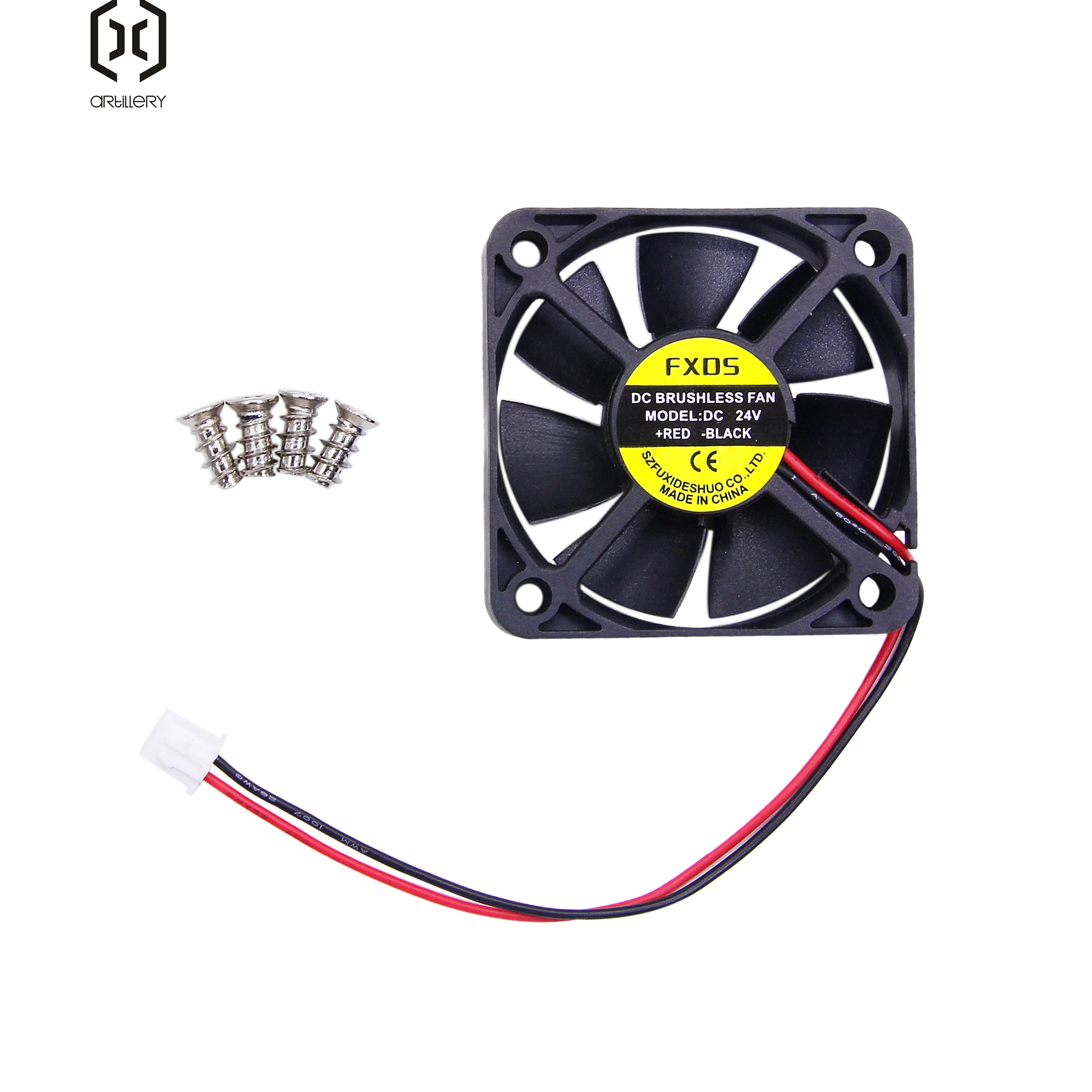 Artillery X3/X4 Series 3D Printer Power Fan Sidewinder X3/X4Plus Compatible 24V Silent Fast Cooling Fan for 3D Printer