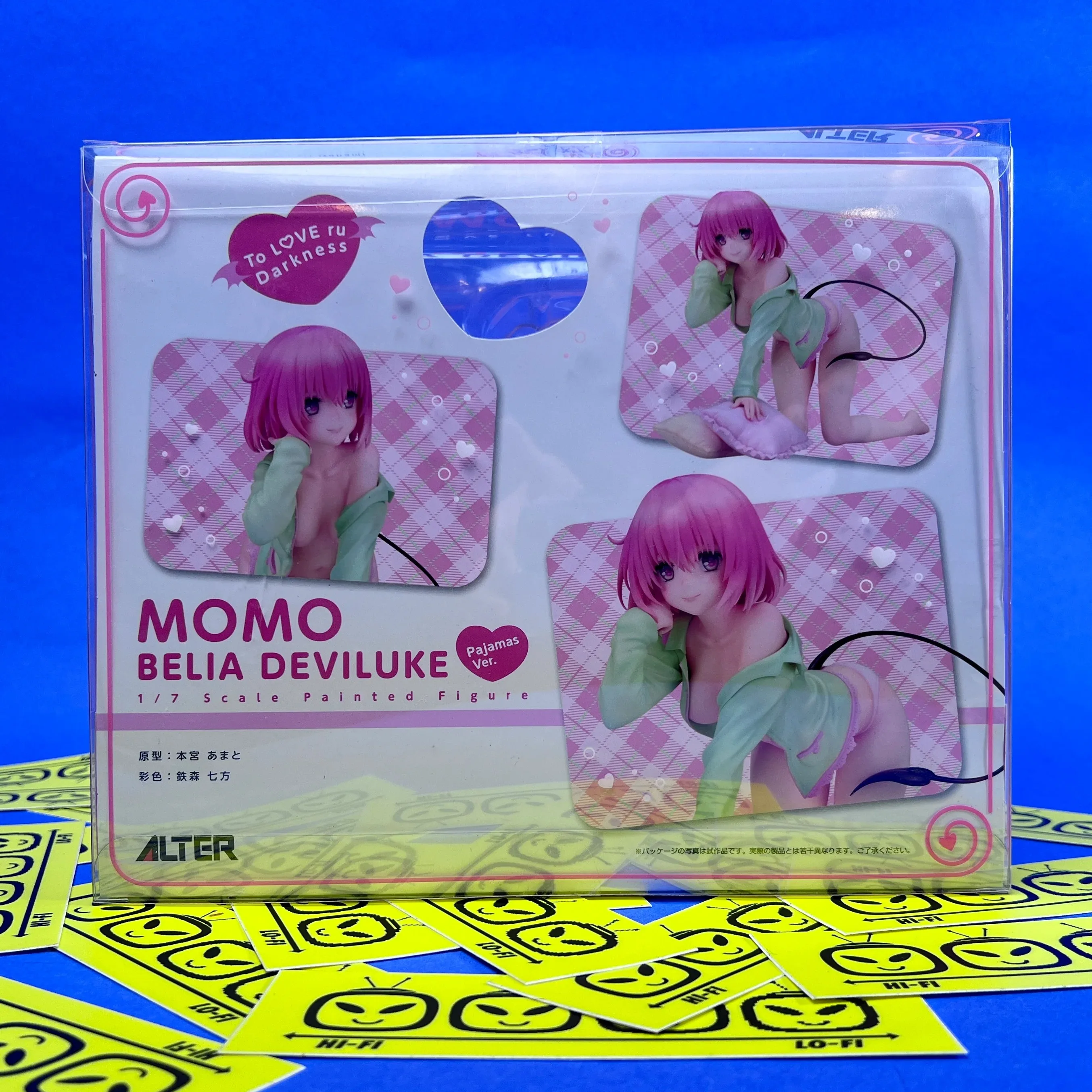 

In Stock Original Alter To LOVE RU DARKNESS Momo Belia Deviluke Pajamas Ver Figure Model kawaii Toys comics birthday gift