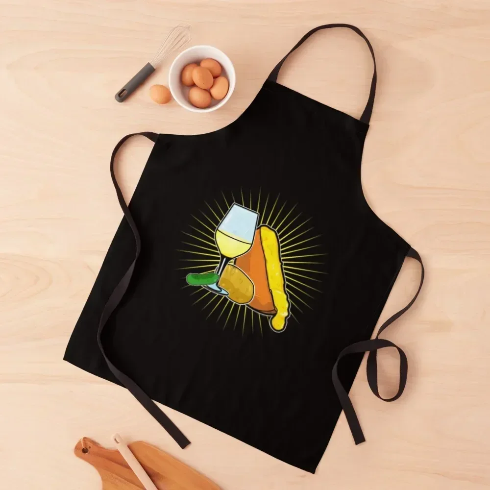

Raclette Party Classic Apron Kitchen Accessories 2022 for women with pocket men's barbecue Smock for hairdressing Apron