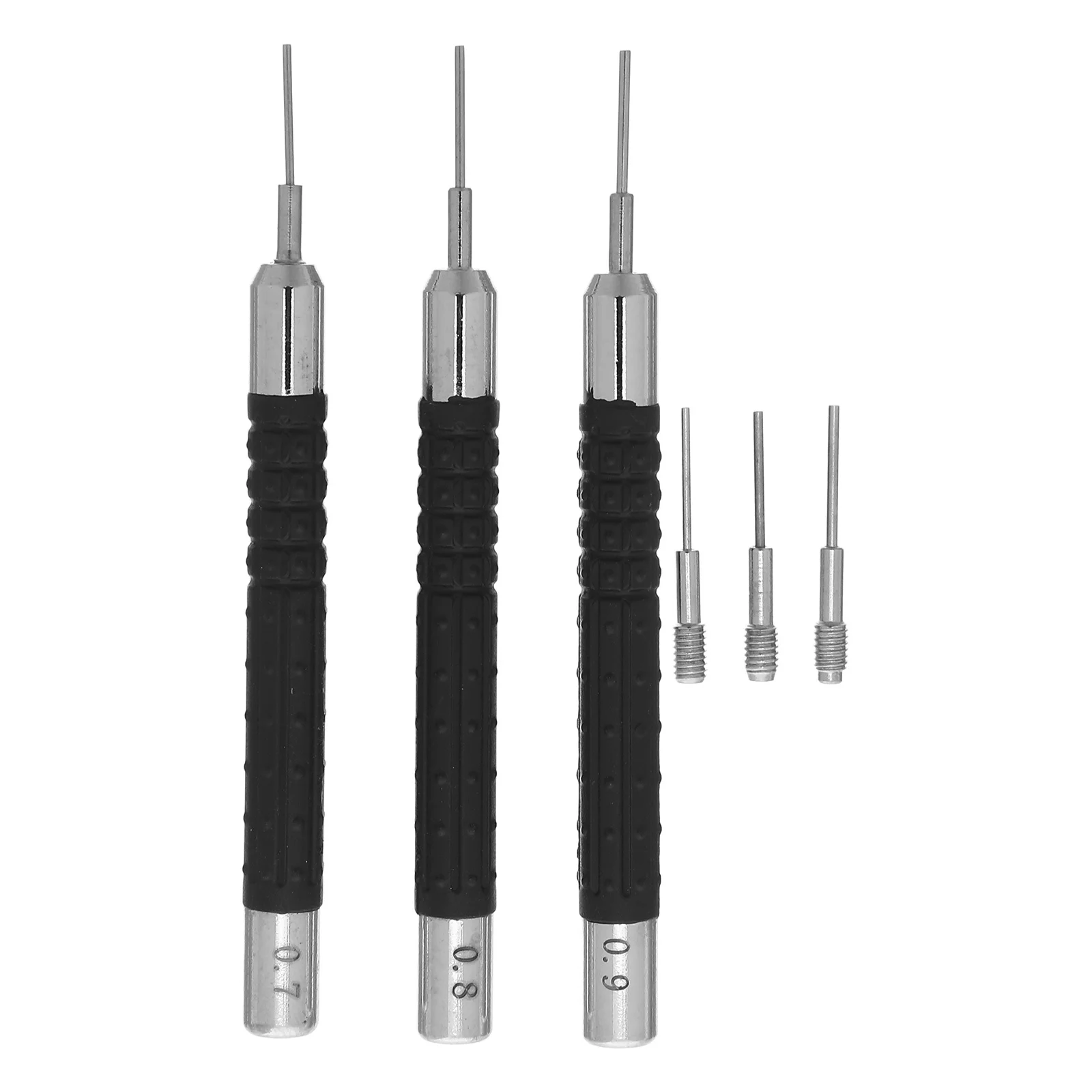 

1Set Watch Band Link Remover Tool 07mm 08mm 09mm Alloy Pin Punch Strap Adjuster Repair Kit for Watch Replacement