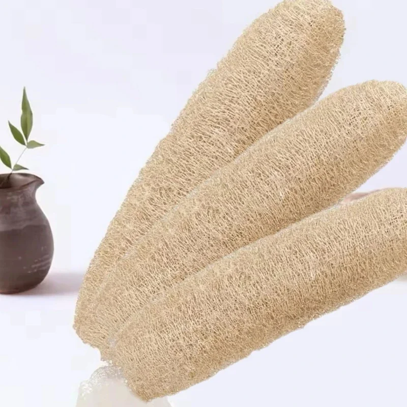 

Natural Loofah Sponge Multi-purpose Cleaning Tool for Kitchen Bathroom Scrubber For Daily Cleansing Wash Body Scrubber Spa