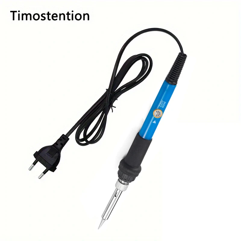 

Timostention EU 220V Ceramic heating core adjustable temperature electric soldering iron household welding tools Tinning gun