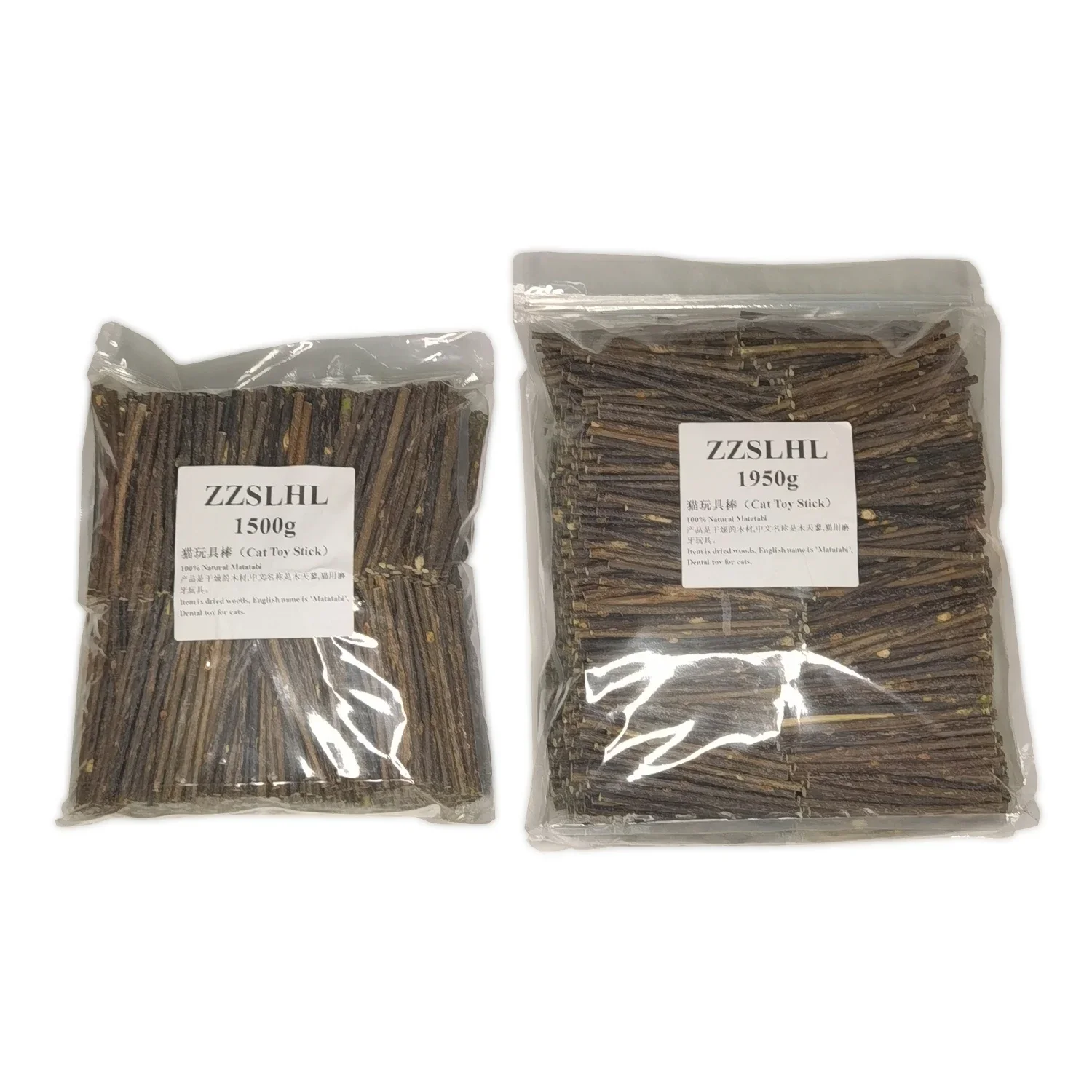 1kg/1.5kg/2kg Matatabi Chew Sticks - An All Natural Silvervine Cat Toy and Cat Treat - Catnip Alternative 120mm x 3-6mm