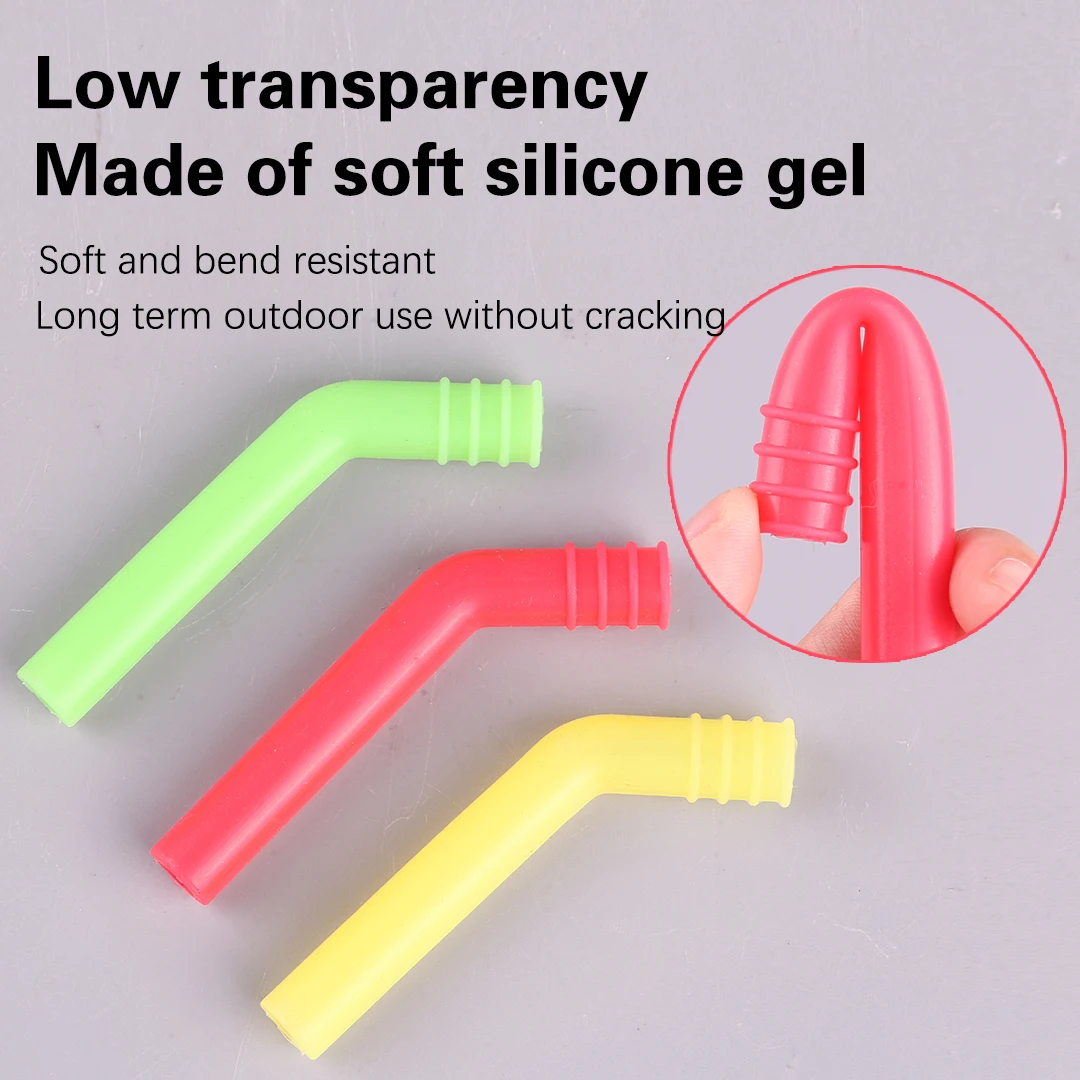 

Silicone Exhaust Extension Tube for HSP 1/8 Scale Nitro RC Car Compatible with 85789 102009 02124 Models - Performance Upgrade