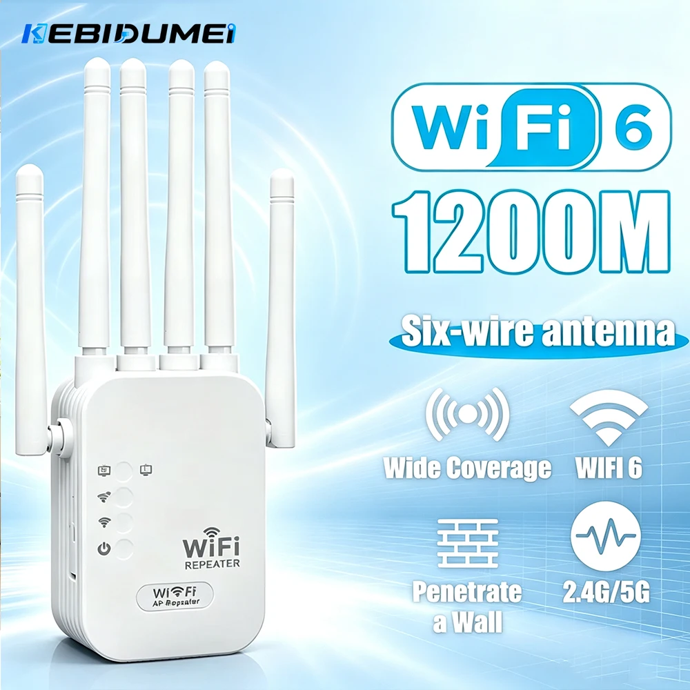 repetidor-wifi-kebidumei-wifi6-1200mbps-dual-band-24g-5g-com-6-antenas-amplificador-de-sinal-sem-fio-de-longo-alcance-com-penetracao-em-paredes