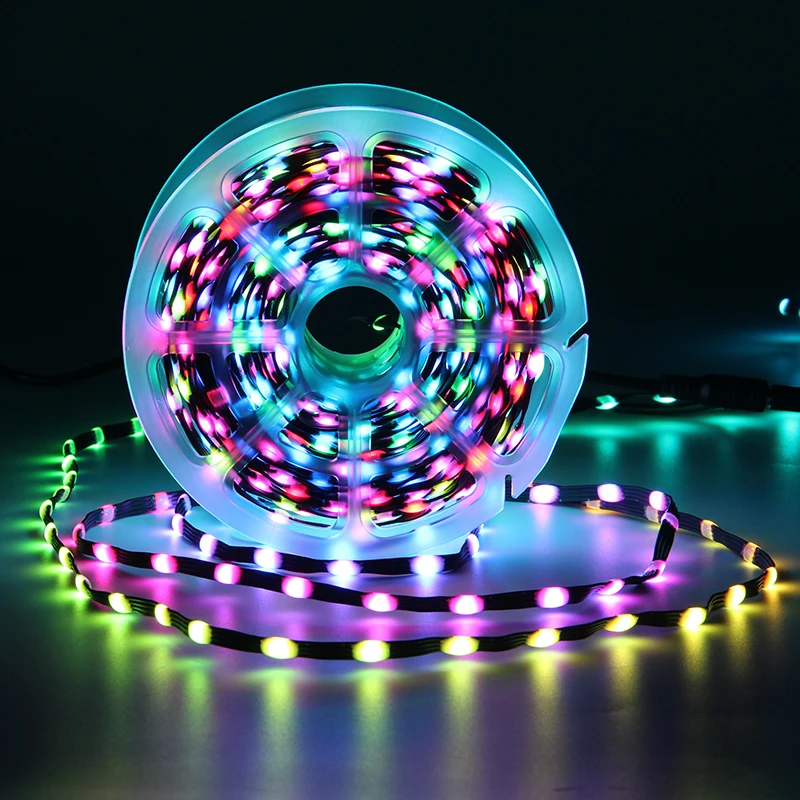 

5V 3PIN garland led lights Full Dream Color Fairy Lights WS2811 RGBIC Addressable Individually IP68 Decorate party lights