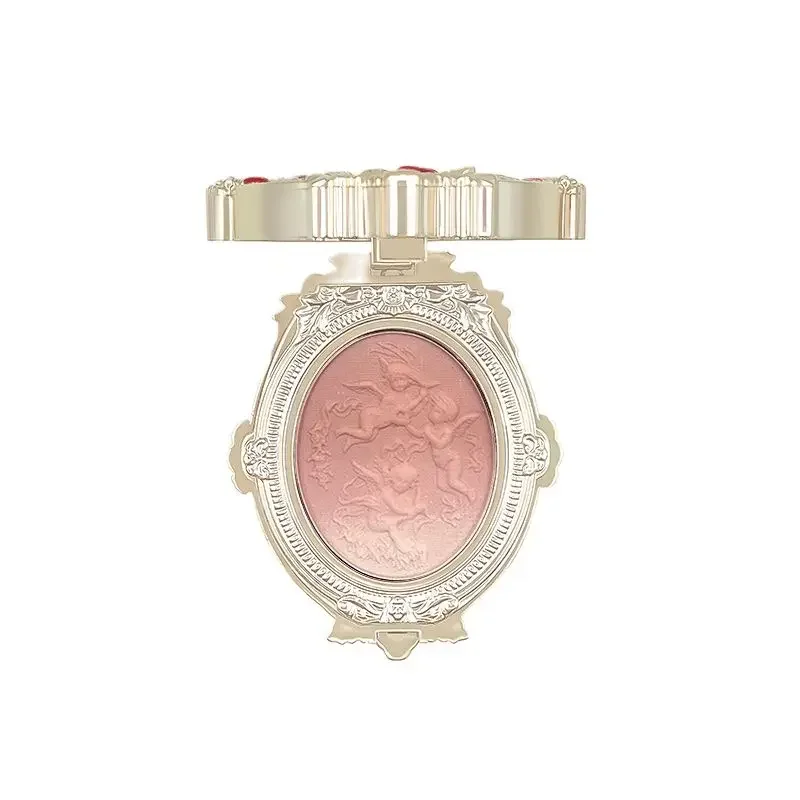 Cheerflor Angel Blush in rilievo Fard in polvere cruelty-free Contorno viso per un finitura opaca per le donne