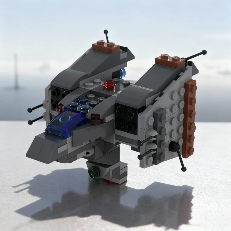 

156pcs MOC Space Freespace 1 2 GTF Hercules Model Building Toy Christmas Gifts Blocks Construction Creative Idea Education Brick