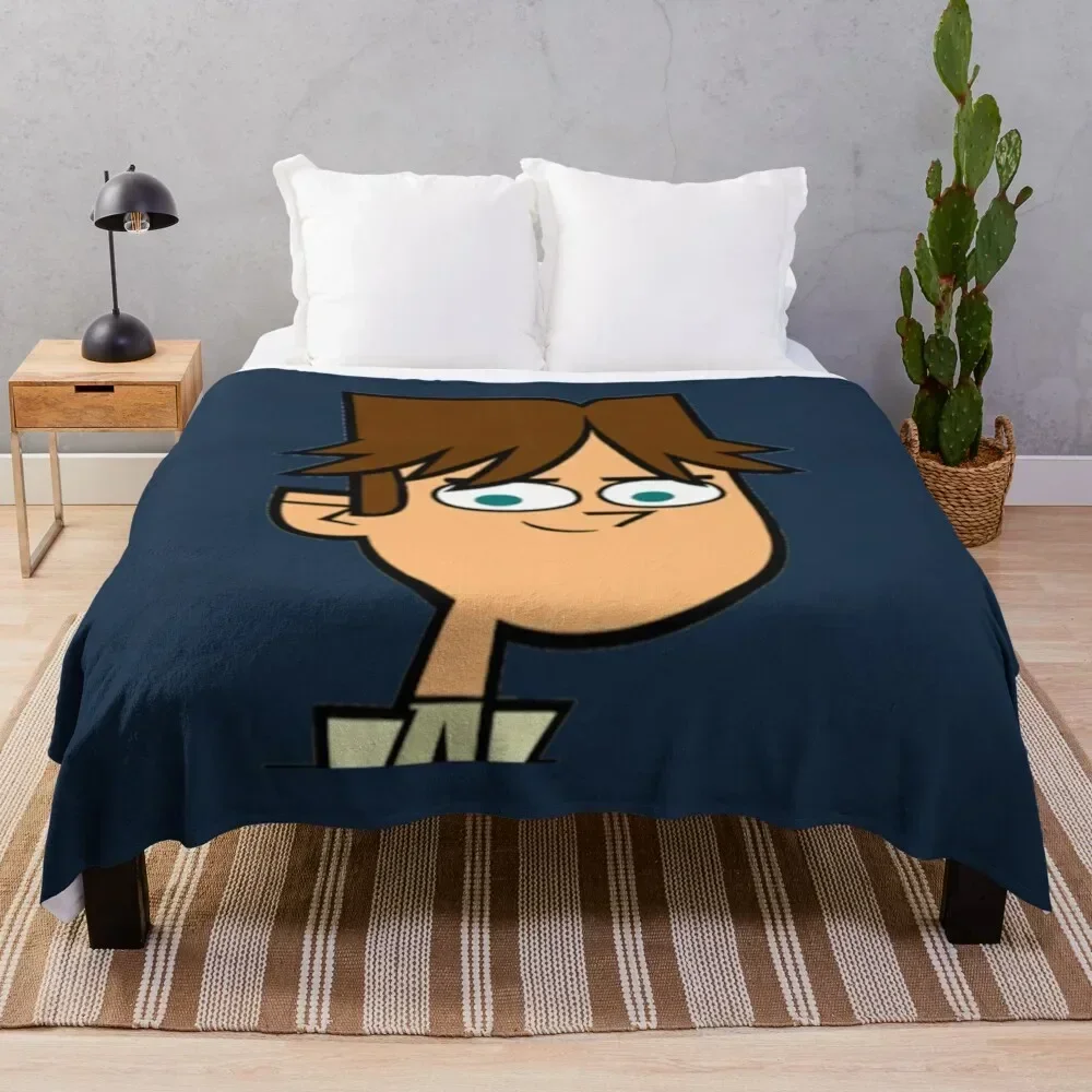 Total Drama Cody Throw Blanket Multi Use Warm Blanket for Living Room Bedroom