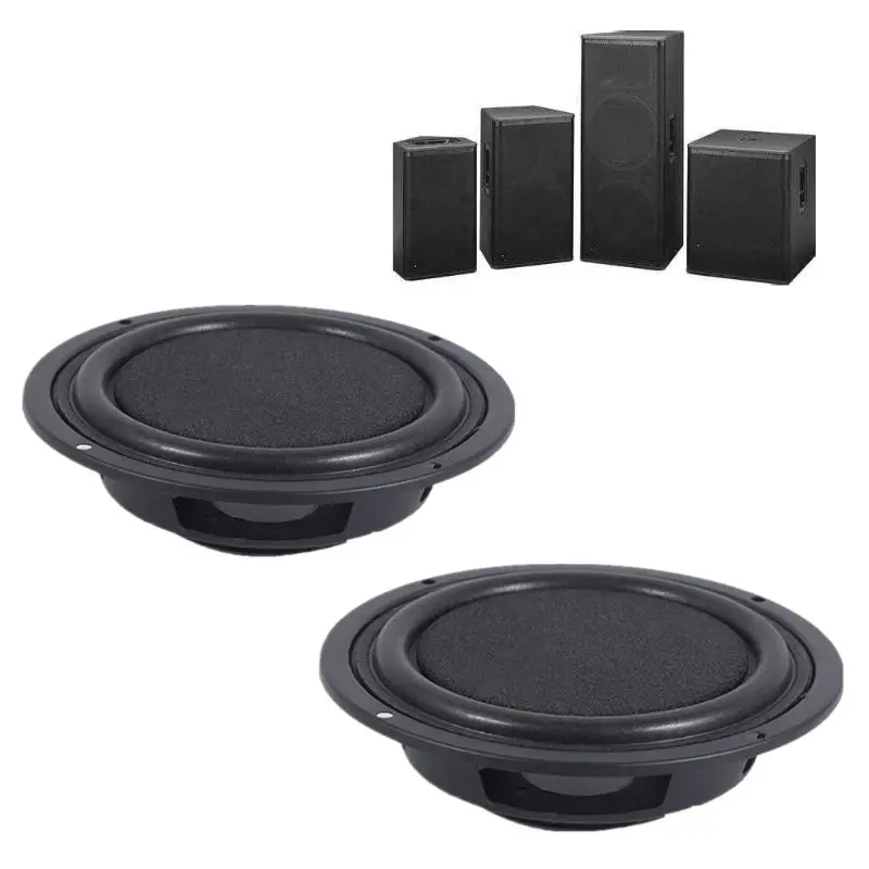 Durable Strong Subwoofer Speaker Cones for HiFi Home Theater Studio DIY System High Sound Resonance H8WD