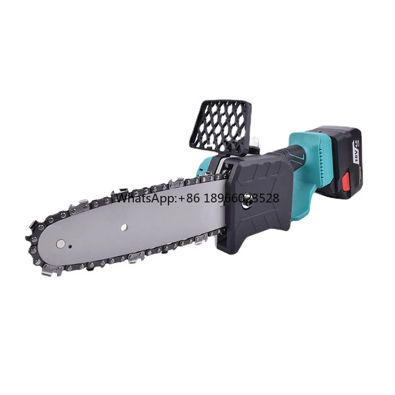 

THPT 10 Inches Mini Chainsaw Cordless Power Chain Saws Electric Handheld Battery Chainsaw Wood Saw Machines