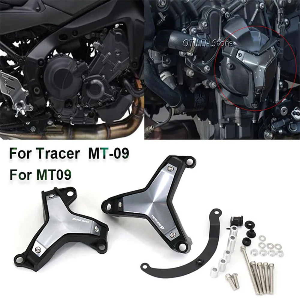 

For Yamaha MT-09 MT09 Tracer 9 GT 2021 - Motorcycle CP3 engine protectors Frame Sliders Anti Crash Crash Pad Falling Protection