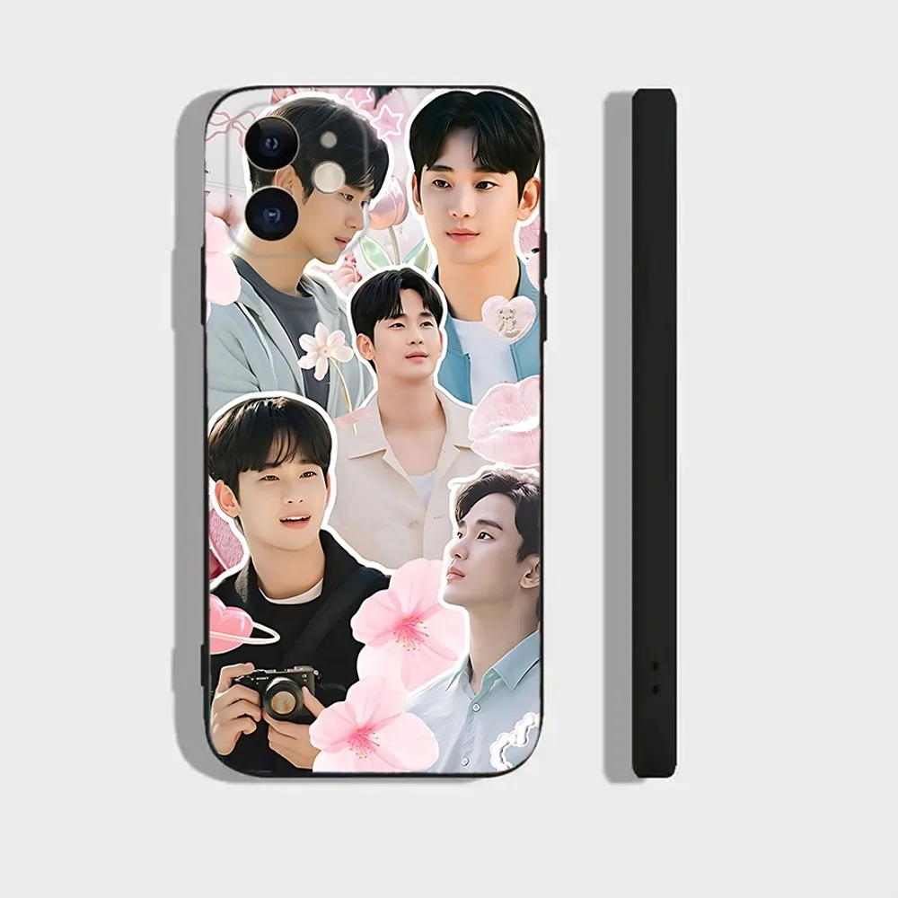 Actor K-Kim Soo H-Hyun Phone Case For Iphone 15 11 13 14 Pro Max 7 8 Plus X Xr Xs Max Se2020 12mini Cover Case