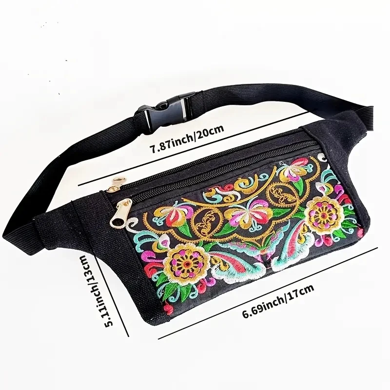 Fashion Fanny Pack Women Waist Pack Casual Chest Crossbody Bags Travel Belt Bag Female Canvas Causal Sport Shoulder Bag Purse