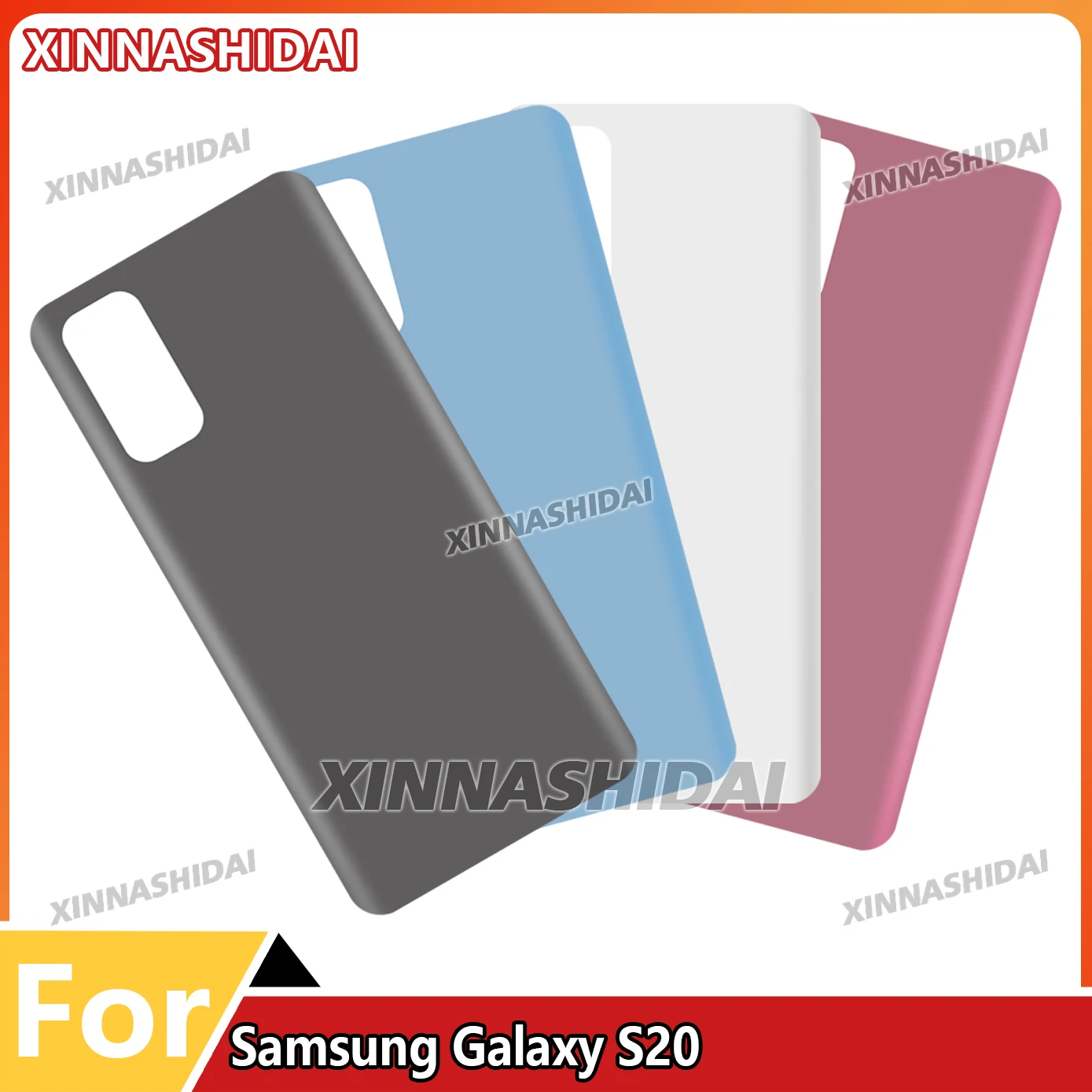 

AAA Quality For Samsung Galaxy S20 Rear Glass Door Housing Repair Parts For Galaxy S20 Back Battery Cover