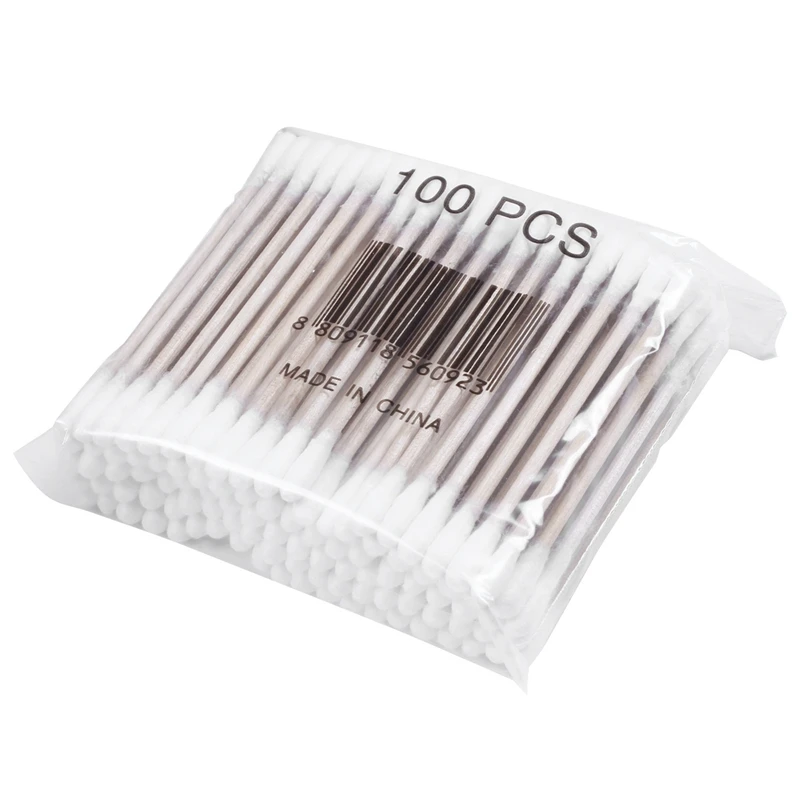 1600Pcs Disposable Cotton Swabs Bamboo Cotton Buds Cotton Swabs Ear Cleaning Wood Sticks Makeup Health Tools Tampons