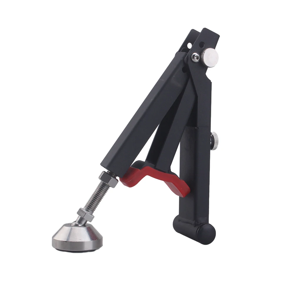 Upgrade Foldable Motorcycle Rear Wheel Stand Jack Lift Portable Motorcycle Lift Stand with Handle Easy to Use Universal for Dirt image 3